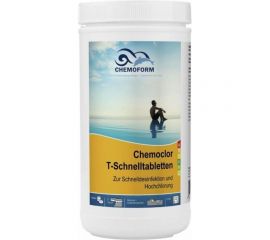 Дезинфицирующее средство CHEMOFORM КЕМОХЛОР Т - быстрорастворимые таблетки 20 г, 1 кг 504101 