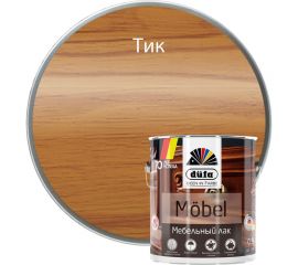 Лак Dufa MOBEL мебельный тик 900 мл МП00-005500 