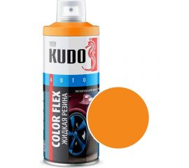 Жидкая резина KUDO COLOR FLEX оранжевая KU-5507 