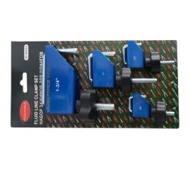 Набор для пережатия шлангов и патрубков диаметр: 10, 15, 25, 45мм 4 предмета ROCKFORCE RF-904G8 