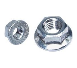 Гайка с фланцем STARFIX М10, цинк, класс прочности 6, DIN 6923, 50 шт. SMP2-66045-50 