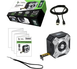 Лазерный дальномер рулетка LT LX400 ДР-LX400 