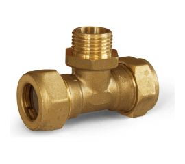 Тройник Stahlmann M 15х1/2х15 EF 2217203 