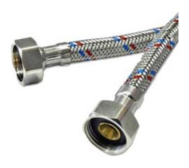 Подводка для воды Pro Legend 40 см., нержавеющая сталь 12мм 1/2 гайка-гайка PL7702 