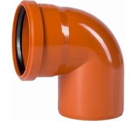 Отвод наружной канализации ХЕМКОР 250 мм, 87 градусов 2481165 