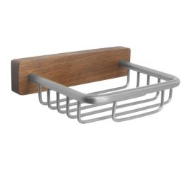 Мыльница BRONZE DE LUXE подвесная FOREST матовый хром 10703C 