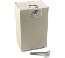 Мебельный болт Крепежная техника DIN 603 8х80 60шт 493542 БК 