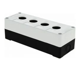 Корпус EKF КП104, 4 кнопки белый cpb-104-w 