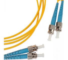 Патч-корд Hyperline FC-D2-9-ST/UR-ST/UR-H-2M-LSZH-YL волоконно-оптический (шнур) SM 9/125 238486 