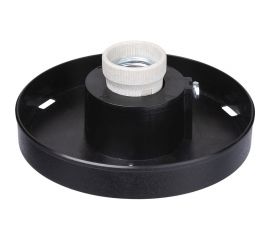 Корпус TDM НТУ (плоский; байонет 145 мм; поликарбонат; черный) SQ0320-0015 