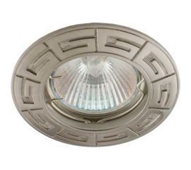 Стационарный литой светильник Светкомплект DS09 SN с орнаментом сатин-никель DS09SN 