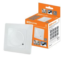 Датчик движения TDM ДДМ-05В 5,8ГГц, 1200Вт, 10-720с, 5-15м, 3+лк, 180 градусов, IP20 SQ0324-0030 