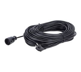 Силовой удлинитель Glanzen шнур штепсельное гнездо ПВС 2x1,5 50 м арт. ES-50-003 00-00006705 