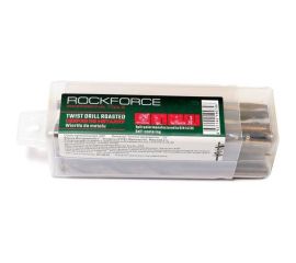 Сверло по металлу (10 шт; 3.5 мм; HSS-Co; пластиковый футляр) ROCKFORCE RF-DSP35H 