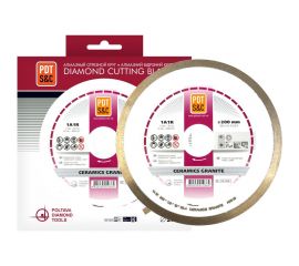 Диск алмазный отрезной Ceramics Granite 820501CRMG 1A1R (200х1.6х10х25.4 мм) ПАИ 4820235010362 