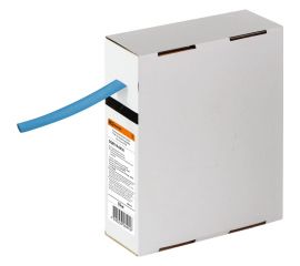 Термоусаживаемая трубка TDM ТУТнг 8/4 синяя в коробке (10 м/упак) SQ0518-0418 