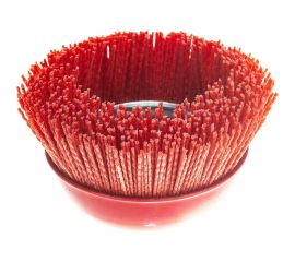 Щетка чашка нейлоновая (125 мм; М14х2 мм) SKRAB 35475 