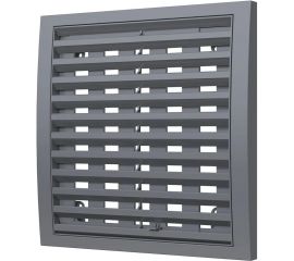 Решетка вентиляционная РРПН разъемная регулируемая 150х150 мм ASA Gray ERA 88-038 