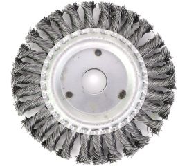 Щетка дисковая жгутовая 150x13x22.2 мм, ворс сталь 0.5 мм EuroBrush 13-013 EB-DST5L 