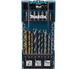 Набор сверл и бит 17 шт Makita D-74887 