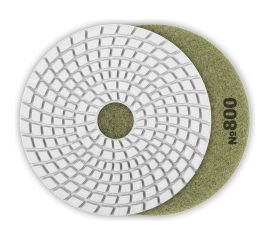 Алмазный гибкий шлифовальный круг для мокрого шлифования ЗУБР 125 мм, №800 29867-800 