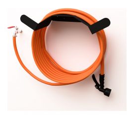 Держатель-органайзер для садового шланга EMBODIMENT настенный, черный EMB-WOH-U-B 