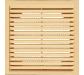 Решетка вентиляционная вытяжная без рамки (190x190 мм; бежевая) ВИЕНТО 1919Вбеж 