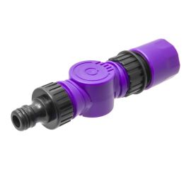 Соединитель шарнирный переходной штуцер-коннектор, пластик MasterProf ДС.070899 