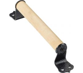 Дверная ручка-скоба ООО Комус УЗК Секрет РСД-180 круглая, светлое дерево 1685155 