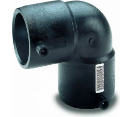 Отвод ПЭ EUROSTANDARD 90 градусов электросварной d 110 SDR11 2111160110 