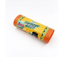 Мешки для мусора без завязок Strong bag оранжевые, 120 литров, 10 шт Jundo 4640050731200 