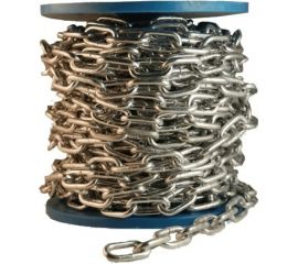 Сварная короткозвенная цепь Метизный двор 6 мм DIN 766, 18 м. 4690441031419 