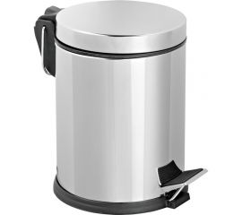 Стальная урна PRIMANOVA с педалью, 12 л, h=35.5 см, D=24.5 см D-20591 