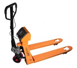 Гидравлическая тележка с весами PROLIFT CW 25, грузоподъемность 2500 кг, 1150х555 мм, колеса полиуретан CW25 