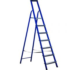 Стальная стремянка с органайзером STAIRS 7 ступеней CS 07 LX 
