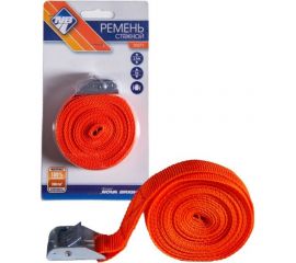 Ленточная стяжка груза с фиксатором Nova Bright 2,5 см х 5 м, в блистере 39371 