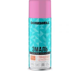 Эмаль универсальная акриловая DONEWELL RAL 3015 розовая глянцевая DW-A3015 