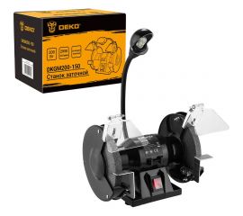 Заточной станок DEKO DKGM200-150, с лампой 063-4323 