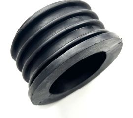 Переходная манжета Профитт d 40x73 сантехническая, канализационная, трехлепестковая, черная 2227589 