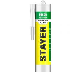 Монтажный герметик клей для молдингов, 280мл Stayer 41327 