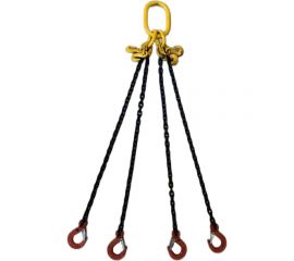 Цепной четырехветвевой строп ООО КанТраст 4СЦ 5,3/3000 с крюками укоротителями 4STS5303000R 