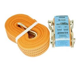 Стяжка для груза с храповиком АВТОСТОП 4000/2000 кг, 6 м, 50 мм AB-78206 