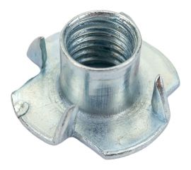 Крыльчатая мебельная забивная гайка DINFIX DIN 1624, оцинкованная, М10, 50 шт. 00-00002848 
