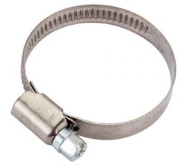 Червячный хомут СВК оцинкованная сталь, w1/9 мм, 30-45 мм SVK-GW1045 