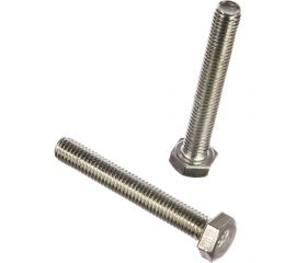 Болт с ш\г Качественный КРЕПЕЖ полная резьба DIN 933 558 8x55 35 шт 0300807 КЧ 