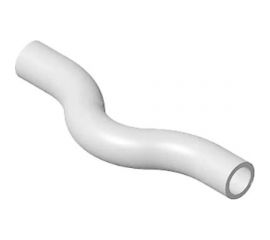 Обводное колено Политэк 40 pprc (белые) 9000030040 