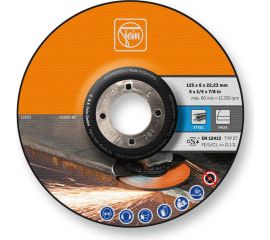 Диск абразивный зачистной 125х22.2х6 мм, 10 шт Fein 63703005010 