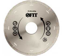Диск алмазный отрезной (115 мм; 22.2 мм) для угловых шлифмашин Fit 37442 