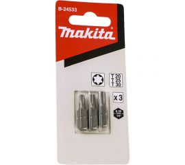 Набор бит (3 шт; Torx T20/25/30, 25 мм) Makita B-24533 