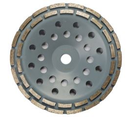 Чашка алмазная шлифовальная двухрядная Premium (230х5х22.2 мм) OXCRAFT PO000134219 